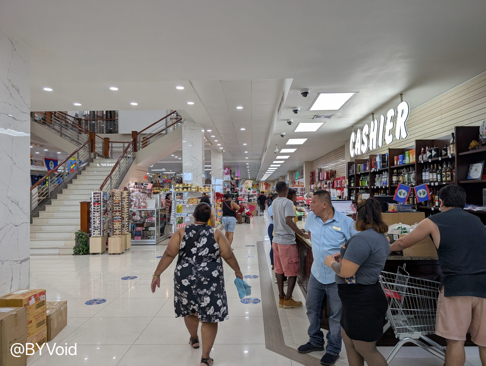 伯利茲城的中國超市