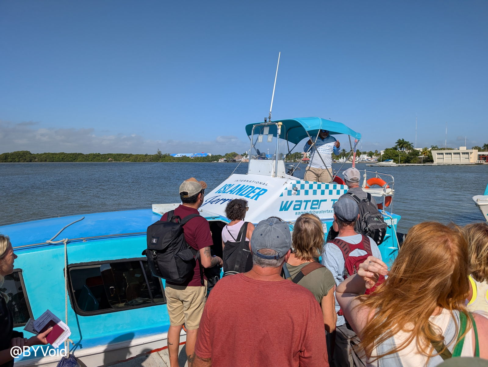 切圖馬爾到伯利茲的小船