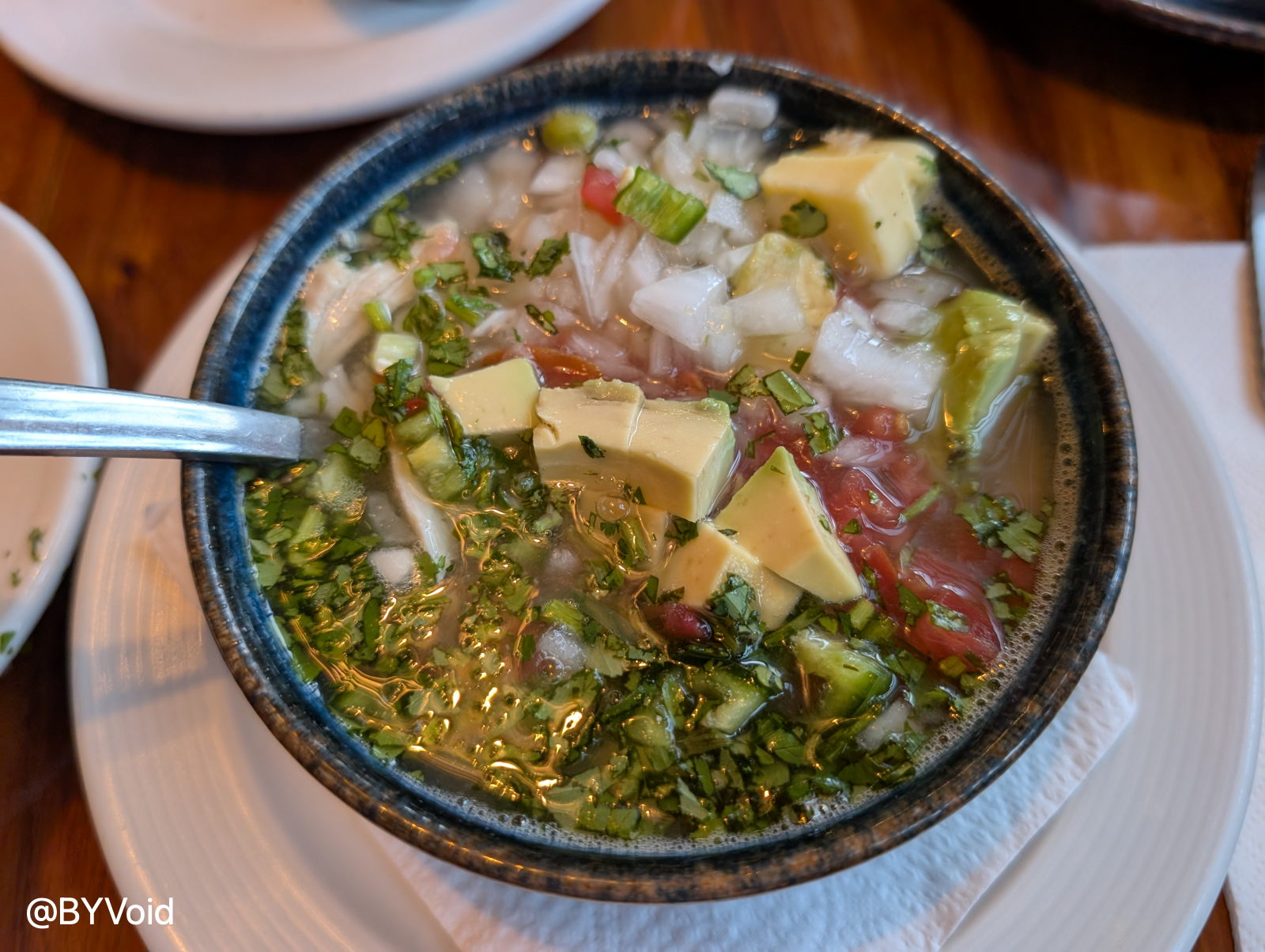 墨西哥鮮花雞肉湯